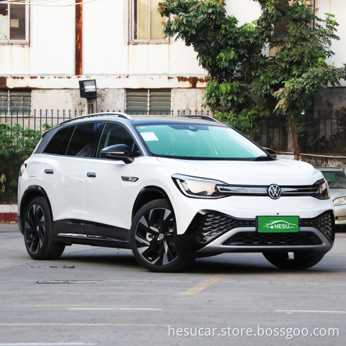 في الأسهم Zhengzhou ev Car New Energy Motent ID.6 Crozz 2022 High-Prime Edition VW ID6